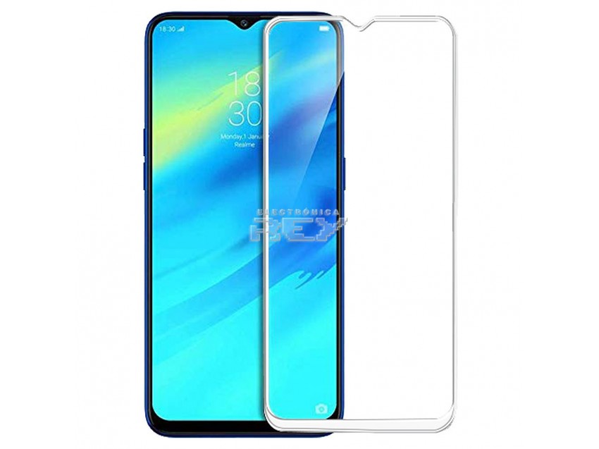 Protector Pantalla OPPO A5S Cristal Templado 3D Blanco