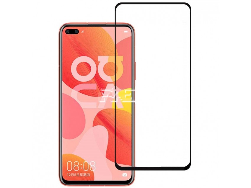 Protector Pantalla HUAWEI NOVA 6 Cristal Templado 3D Negro
