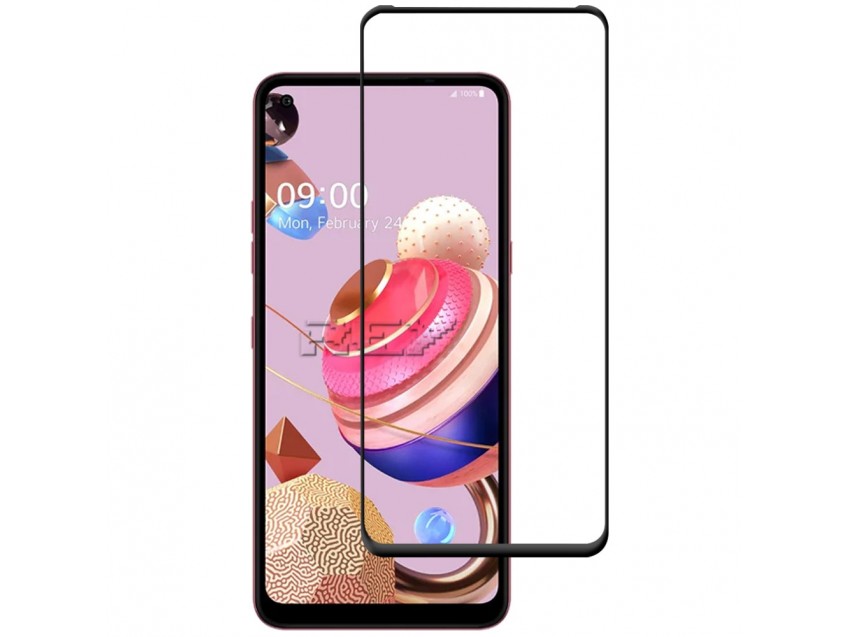 Protector Pantalla LG K51s Cristal Templado 3D Negro