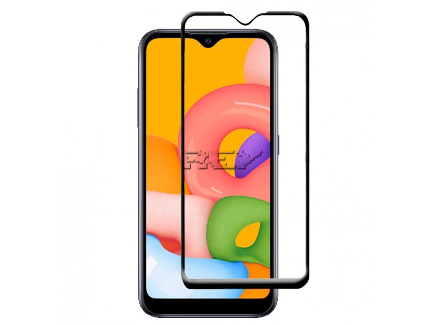 Protector Pantalla SAMSUNG GALAXY M01 Cristal Templado 3D Negro