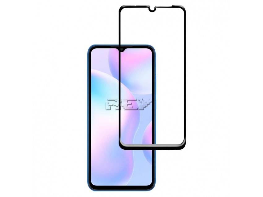 Protector Pantalla XIAOMI REDMI 9AT Cristal Templado 3D Negro