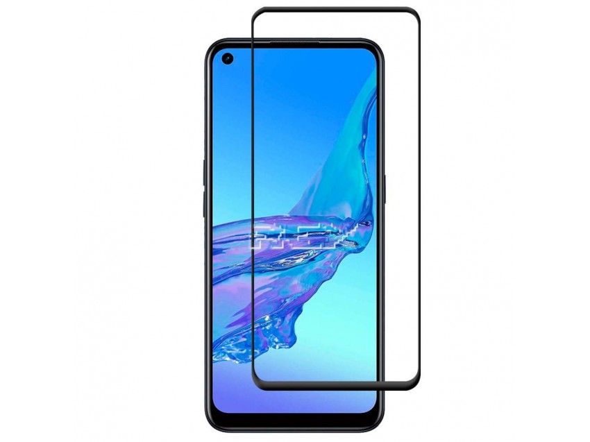 Protector Pantalla OPPO A53s Cristal Templado 3D Negro