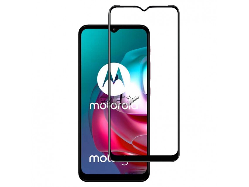 Protector Pantalla MOTOROLA MOTO G10 Cristal Templado 3D Negro