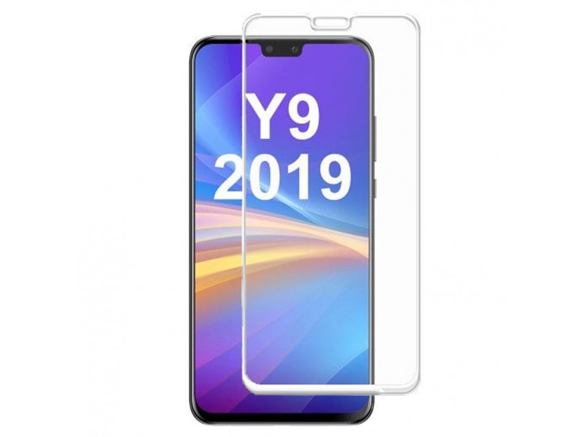 Protector Pantalla HUAWEI ENJOY 9 PLUS Cristal Templado 3D Blanco