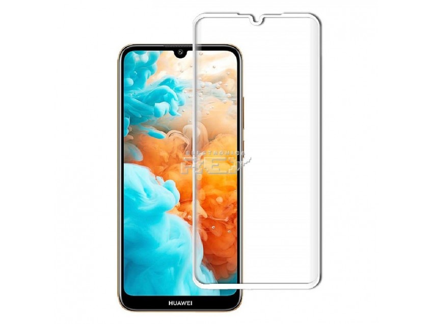 Protector Pantalla HONOR PLAY 8A Cristal Templado 3D Blanco