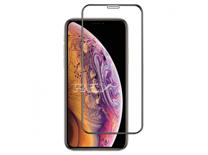 Protector Pantalla IPHONE 11 PRO MAX Cristal Templado 3D Negro