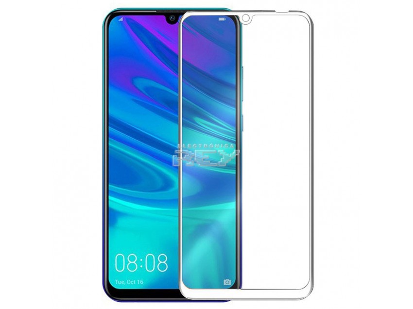 Protector Pantalla HUAWEI HONOR 10i Cristal Templado 3D Blanco