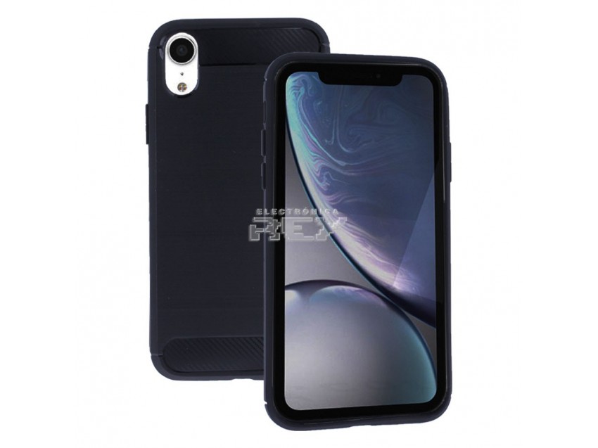 Funda Negra IPHONE XR Silicona