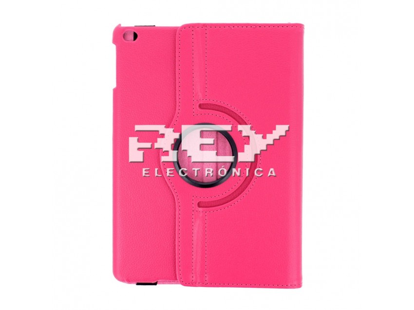 Funda IPAD 2017 AIR 3 (9,7") Rotatoria Rosa Piel