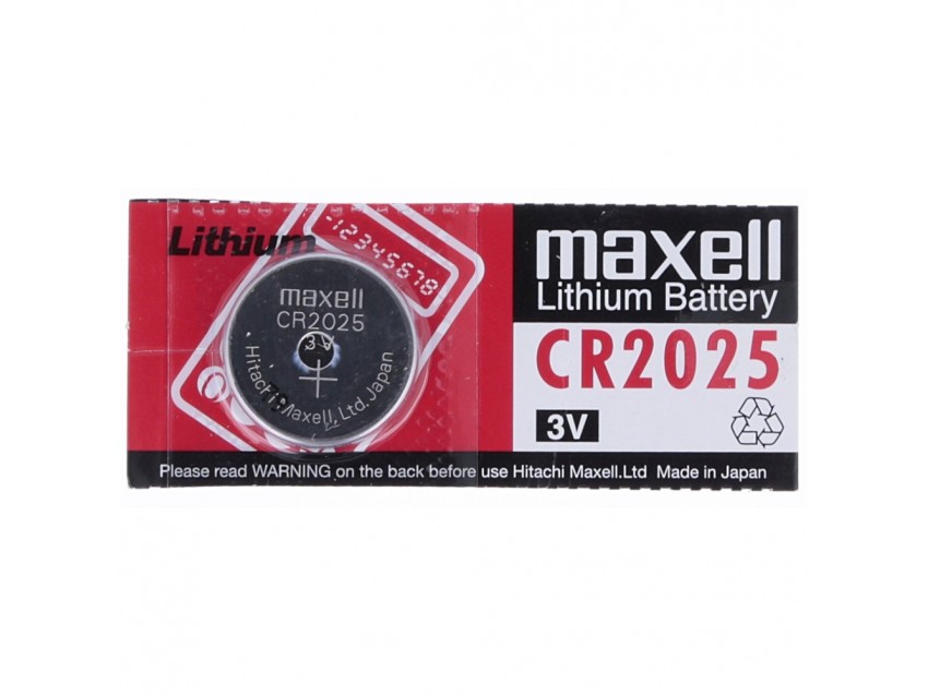 Pila Botón MAXELL CR2025 3V