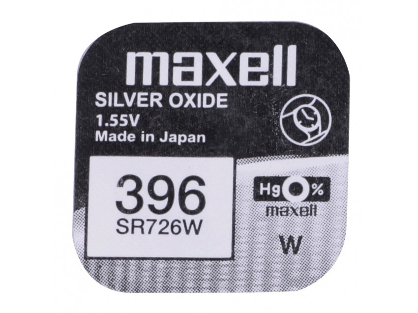 Pila Botón MAXELL 396 (sr726w) 1.5V