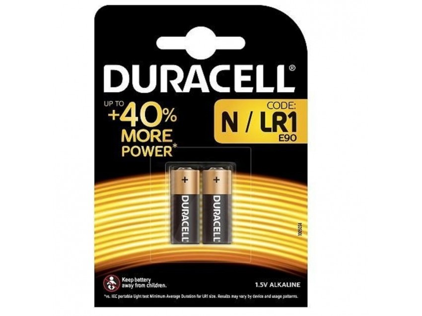 Pack 2 Pilas DURACELL N / LR1 (e90) 1,5V