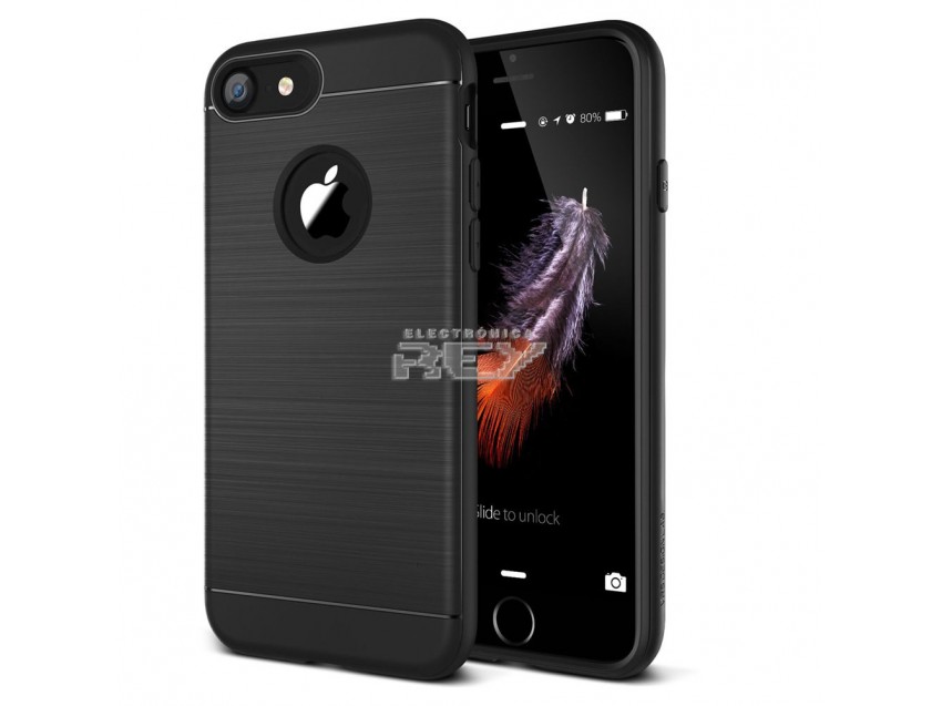 Funda Negra IPHONE SE Silicona