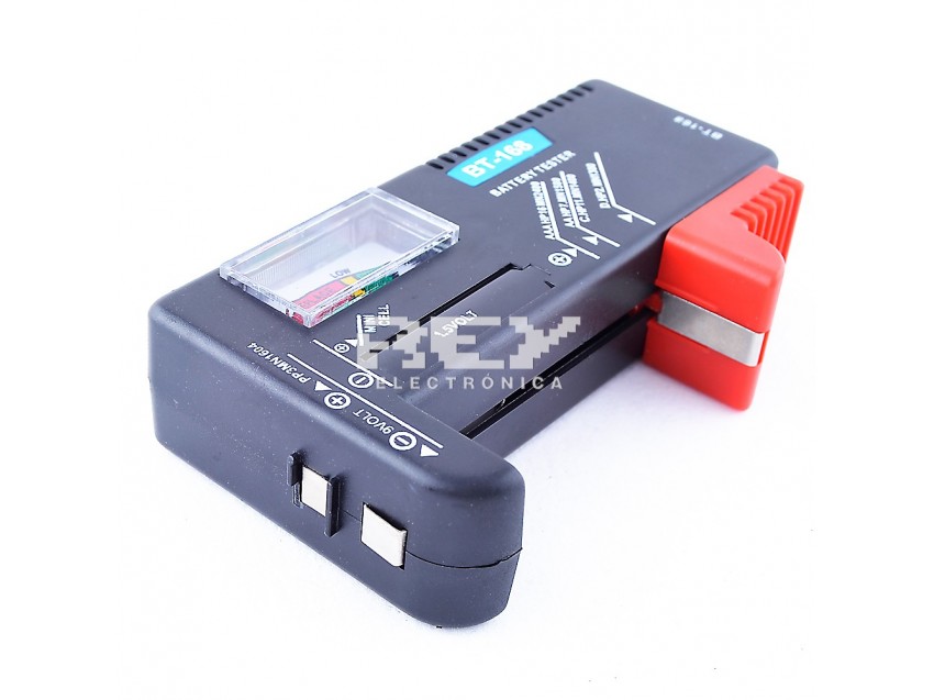 Comprobador TESTER Universal Pilas Baterías BT-168