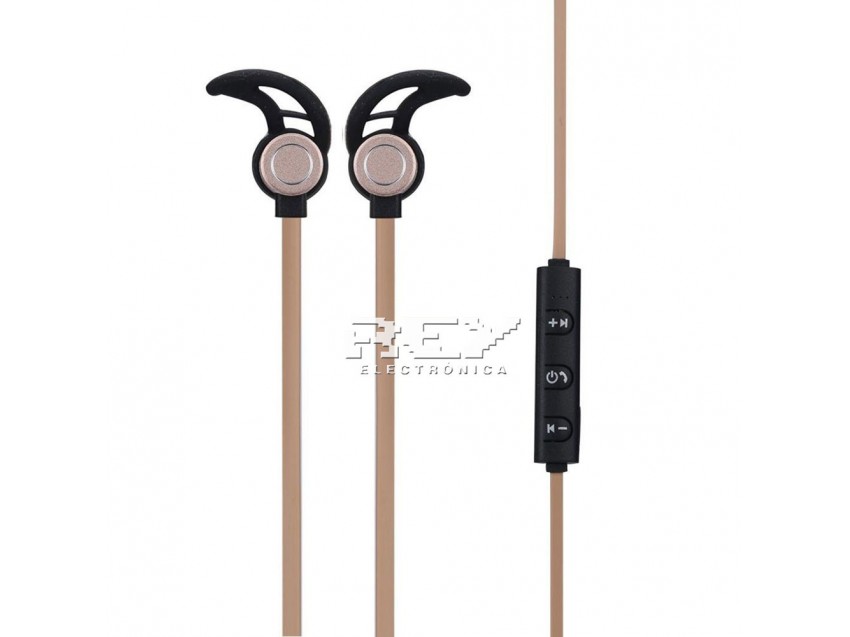 Auriculares Bluetooth 4.1 AMW-810 Deportivos Negro-Dorado