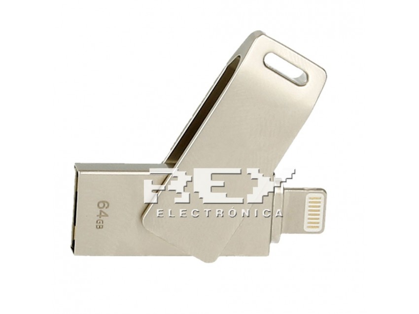 Memoria USB Pendrive iDrive 64 GB Compatible iPhone iPad