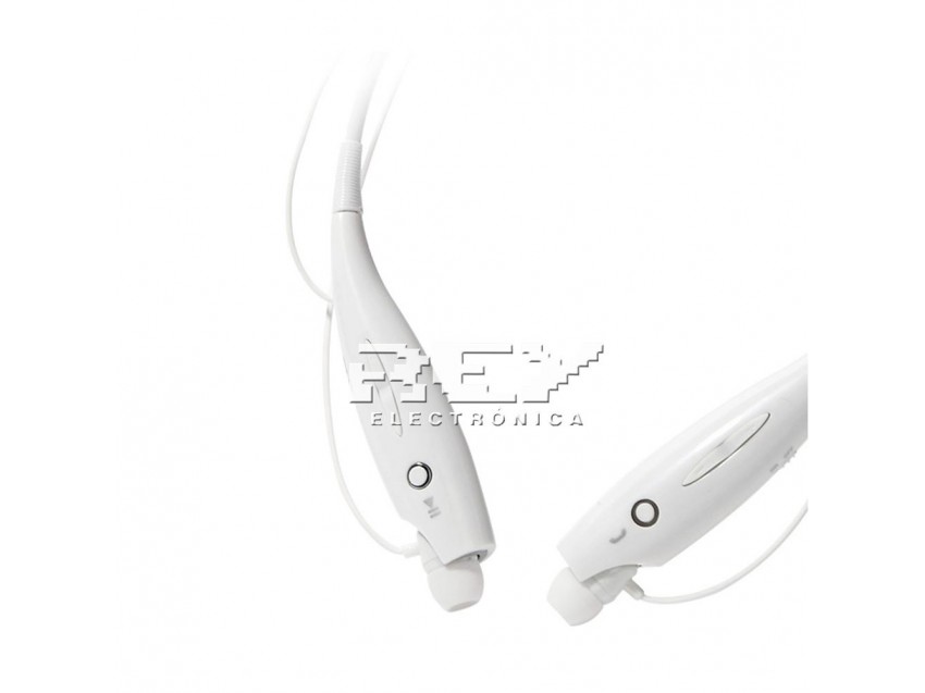 Auriculares BLUETOOTH HBS-730 Blanco Collar Adaptable