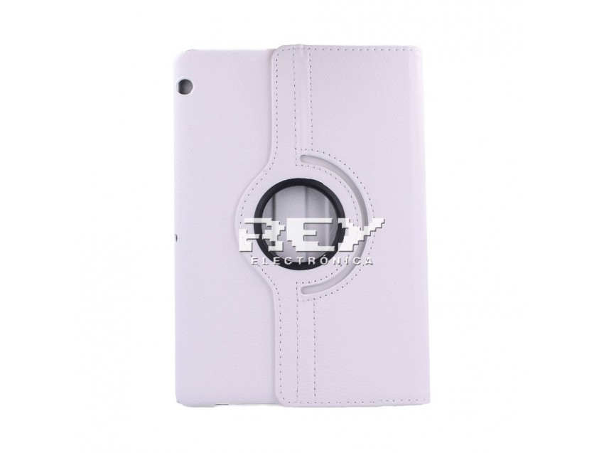 Funda Rotatoria Polipiel HUAWEI MEDIAPAD T3 10 Blanco