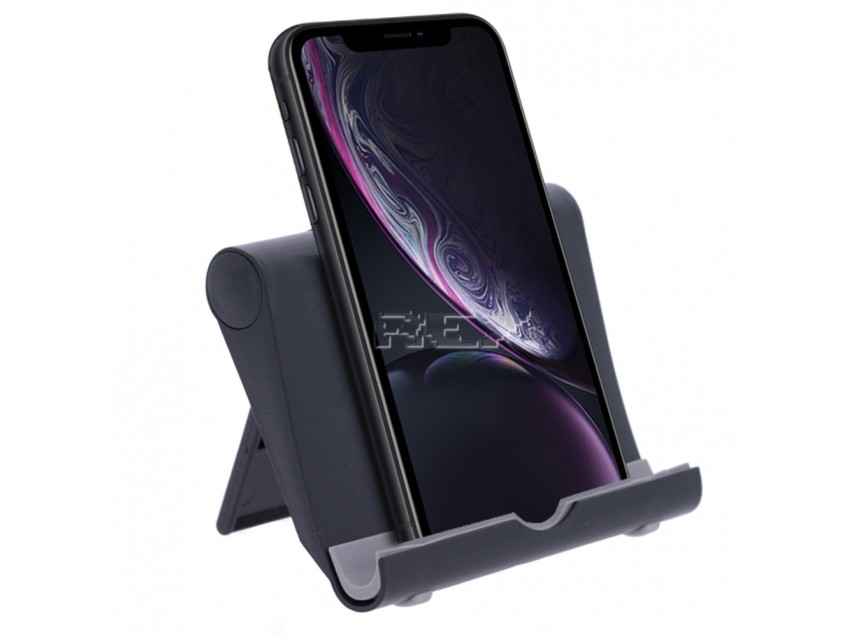 Soporte Universal Teléfono Móvil Tablet eBook iPad hasta 11 Pulgadas NEGRO