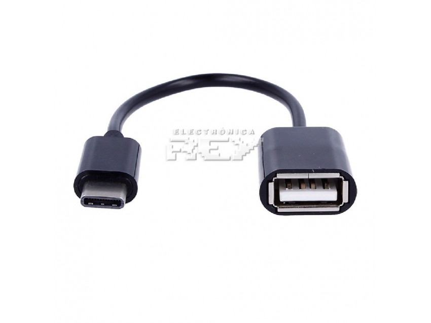 Cable Adaptador OTG USB 3.1 Tipo C Macho a USB Hembra