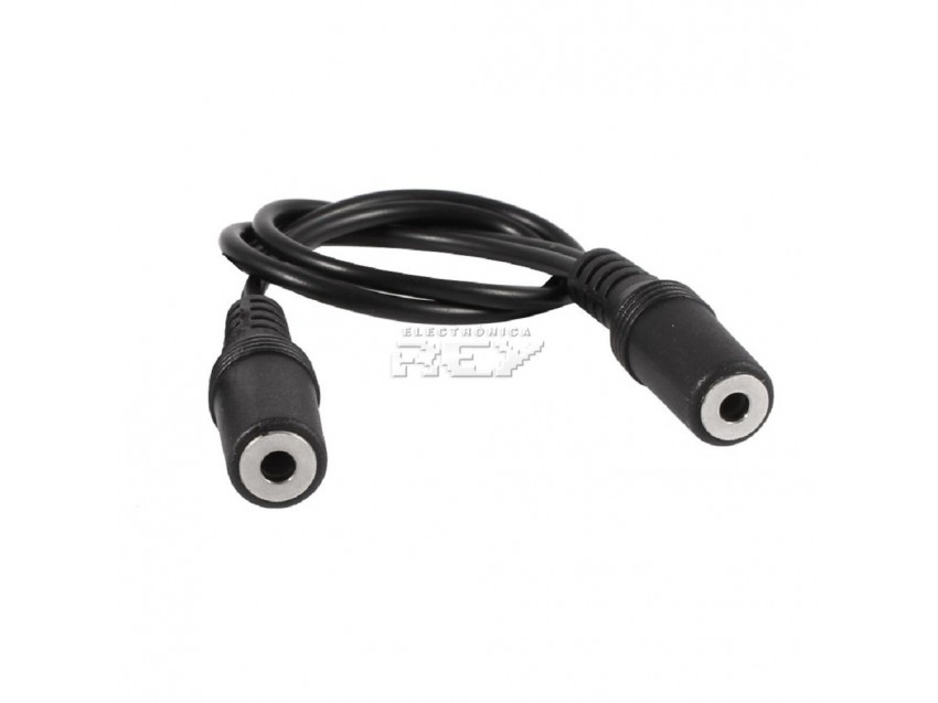 Cable Audio 2 metros Cable Jack 3.5mm Hembra - 3.5mm Hembra