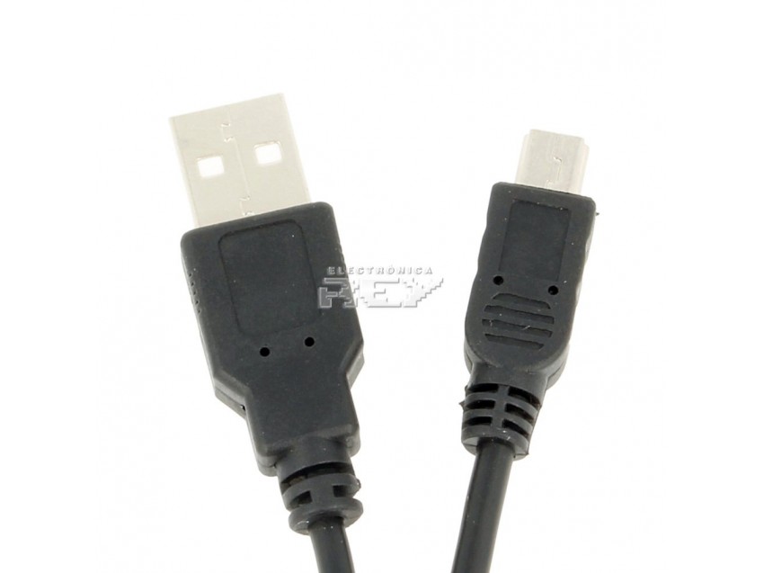 Cable USB Macho - Mini USB Macho 50 cm