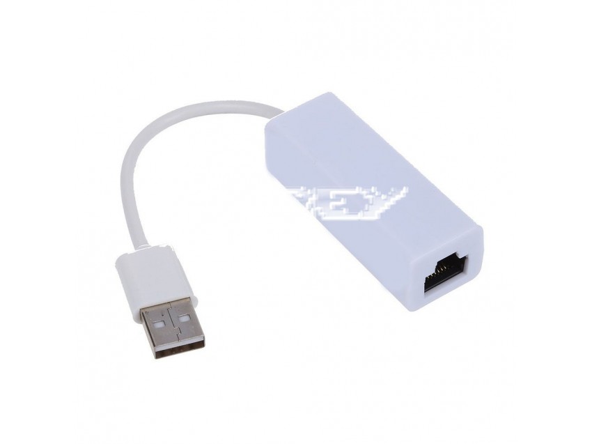 Adaptador USB 2.0 Macho a Red Ethernet RJ45 Tarjeta Red 10/100Mb Conversor