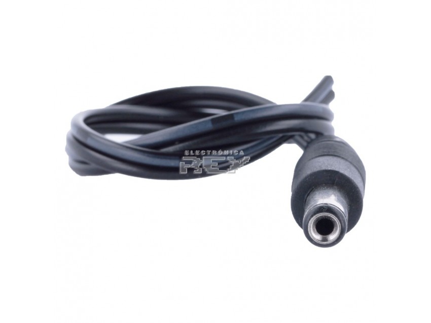 Cable Alimentación Jack Macho 5.5 x 2.1 mm DC CCTV a Bornes Soldables