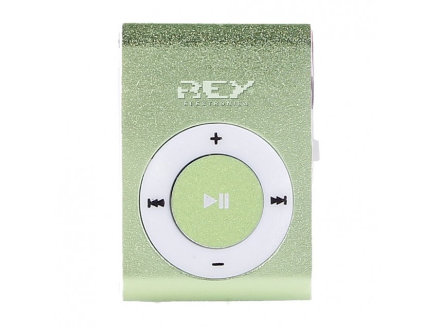 Reproductor MP3 CLIP Color Verde