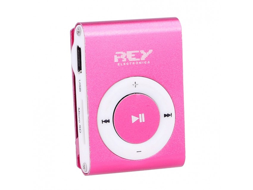 Reproductor MP3 CLIP Color Rosa