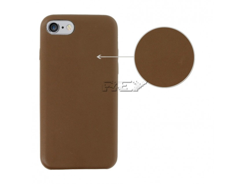 Funda Carcasa Piel PU IPHONE 6 PLUS Marrón