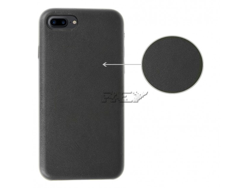 Funda Carcasa Piel PU IPHONE 6 PLUS Negra