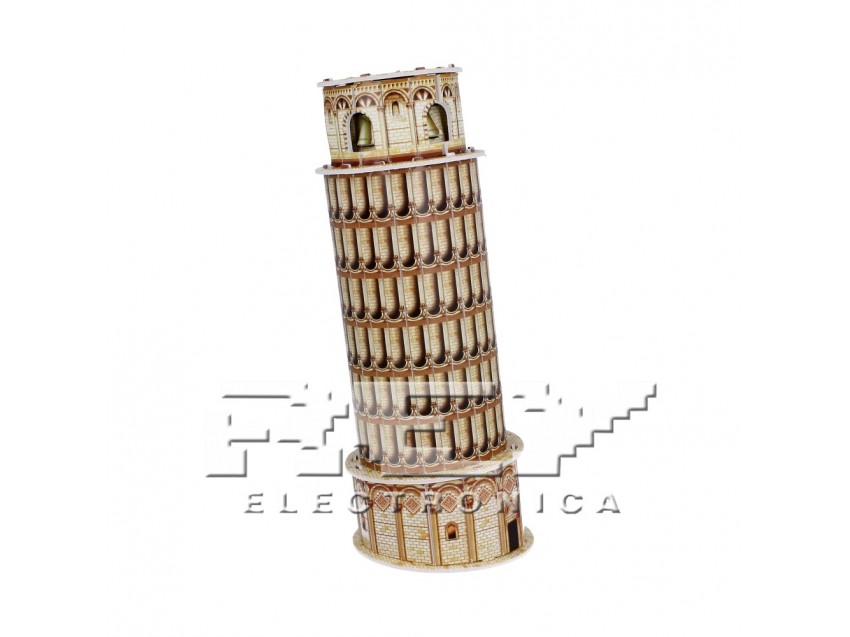 Puzzle 3D Torre de Pisa Juego Plaza del Duomo