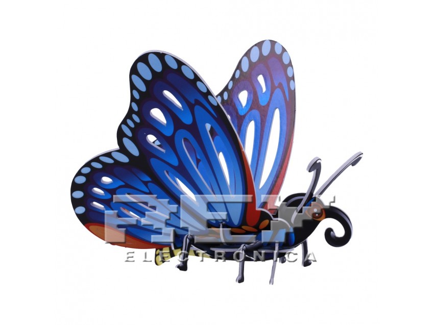 Puzzle 3D Mariposa Insecto 13 Piezas Coleccion