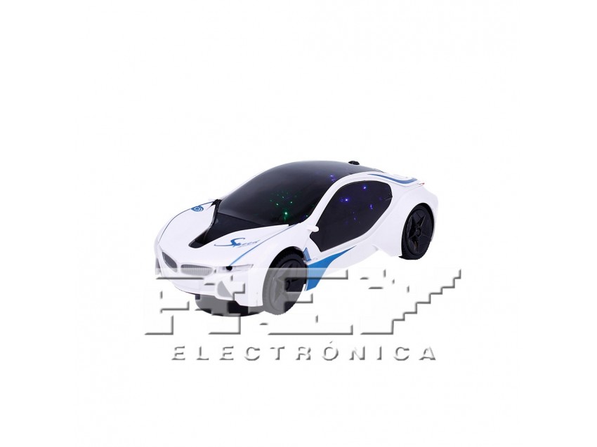 BMW Coche 3D Ligth Vehículo Juguete Entretenido Juego