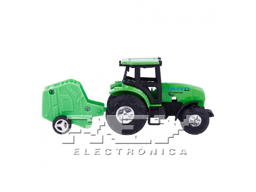 Tractor Semi-Remolque Juguete Vehículo Campo Agrícola