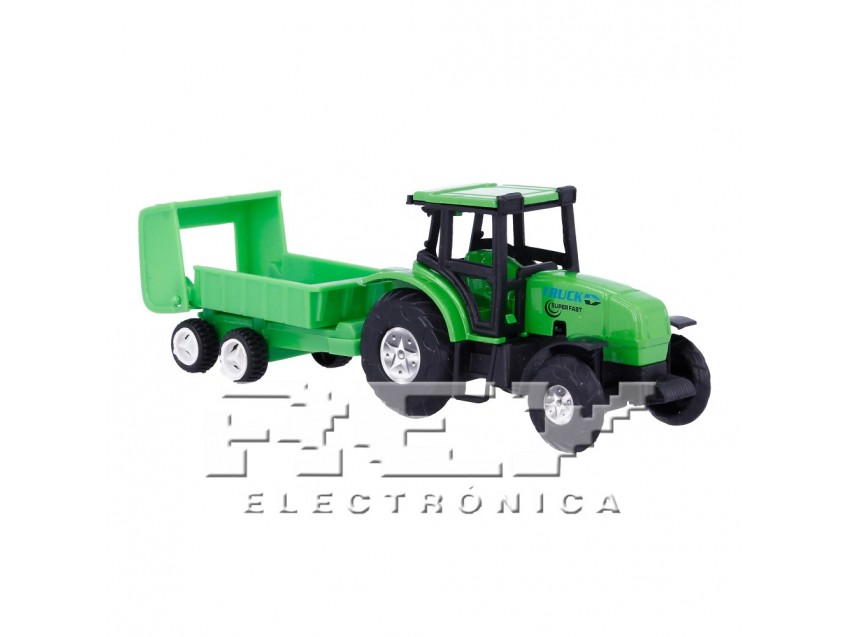 Tractor Remolque Juguete Vehículo Agrícola Paca Rural