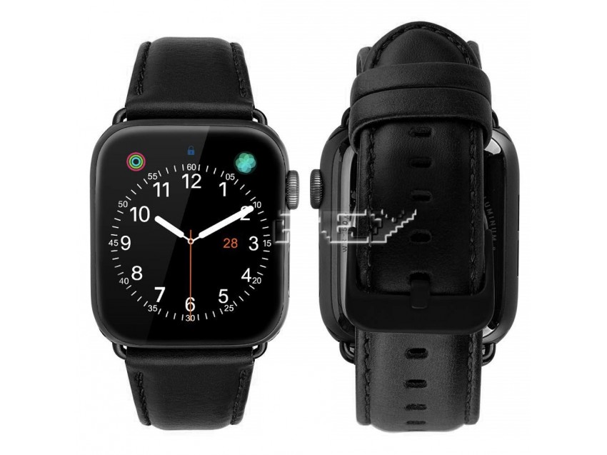 Correa Piel Válida APPLE WATCH SERIE 2 40mm Negra