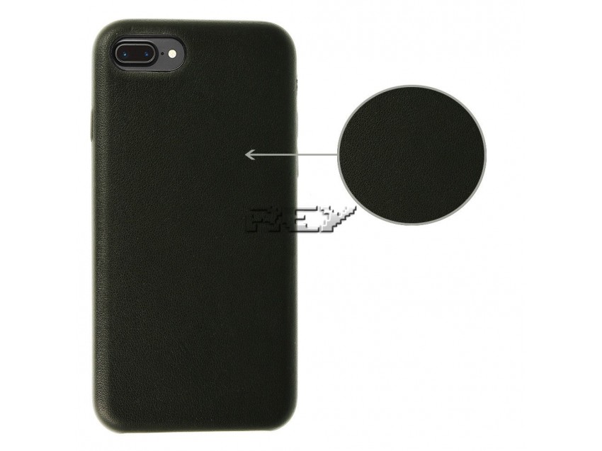 Funda Carcasa Piel PU IPHONE 8 PLUS Negra