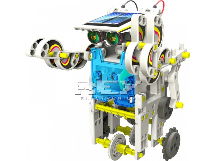 15 EN 1 Kit Robot Solar Coche, Barco, Perro, etc