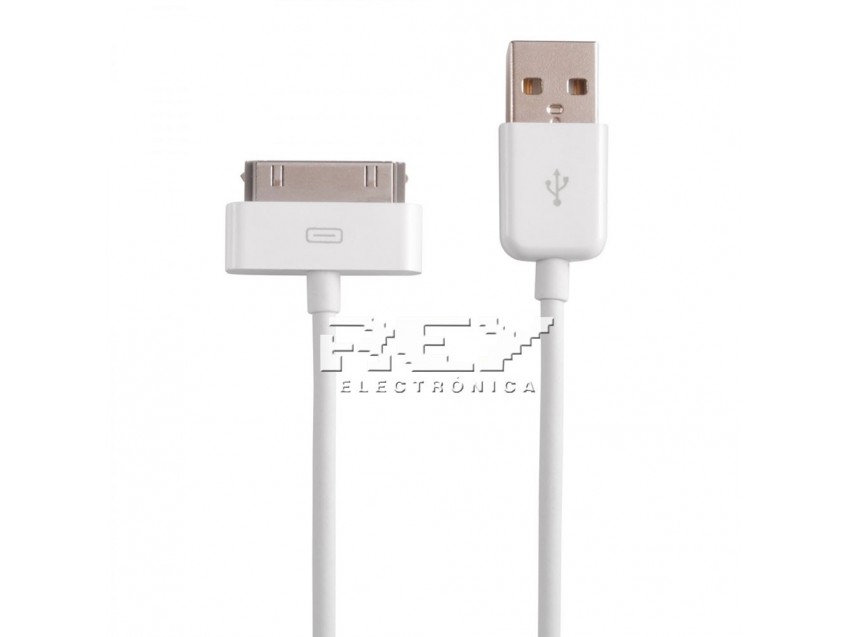 Cable 30 Clavijas a USB IPHONE IPAD IPOD Carga