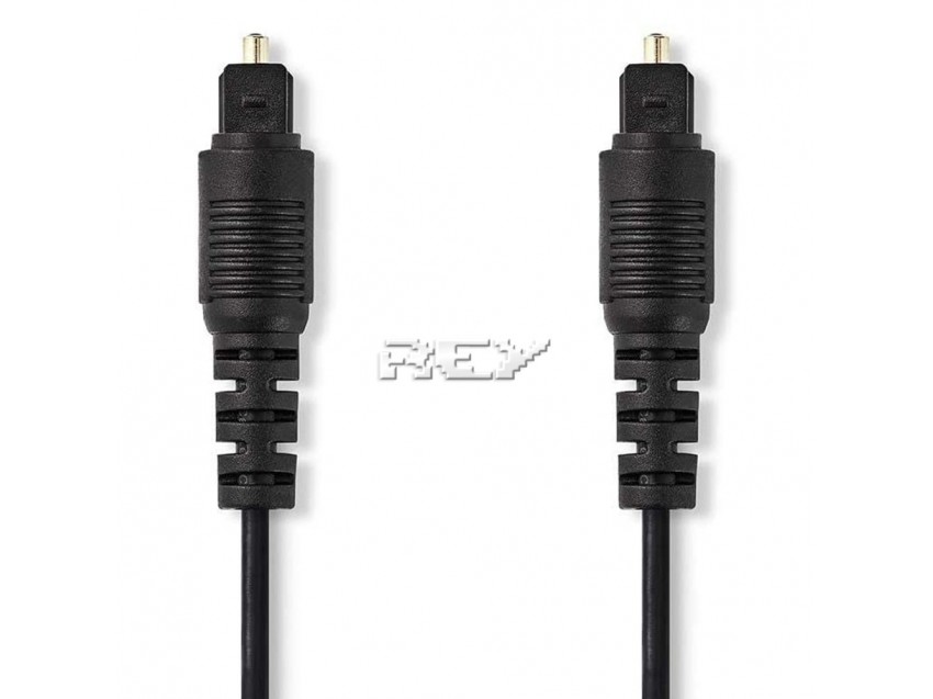 Cable Fibra Óptica Audio Digital Toslink 3m y 2,2mm