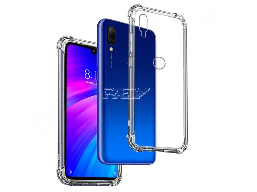 Funda Anti-Shock XIAOMI REDMI 7 Silicona Esquinas Reforzadas