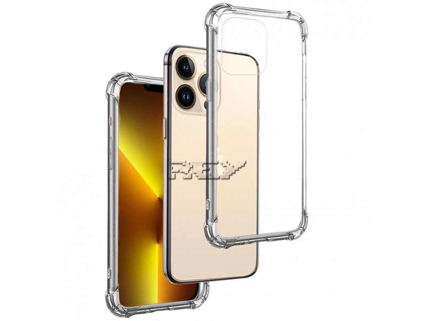 Funda Anti-Shock IPHONE 13 PRO MAX (6,7") Silicona Esquinas Reforzadas