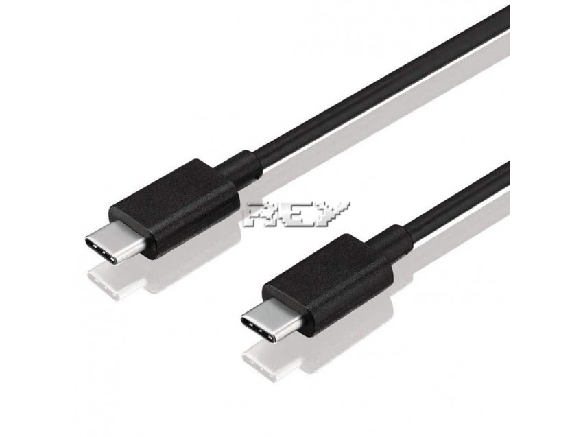 Cable USB Tipo C 3.2 Macho USB Tipo C 3.2 Macho 3M Carga Rápida Negro