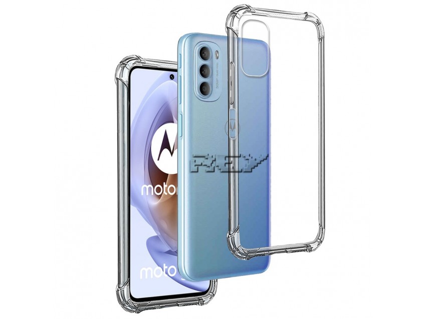 Funda Anti-Shock MOTO G31 Silicona Esquinas Reforzadas