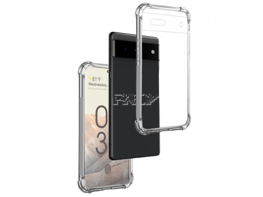 Funda Anti-Shock GOOGLE PIXEL 6A Silicona Esquinas Reforzadas