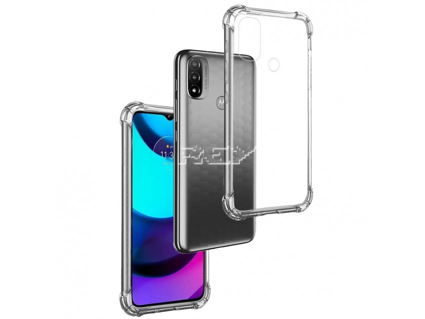 Funda Anti-Shock MOTO E30 Silicona Esquinas Reforzadas