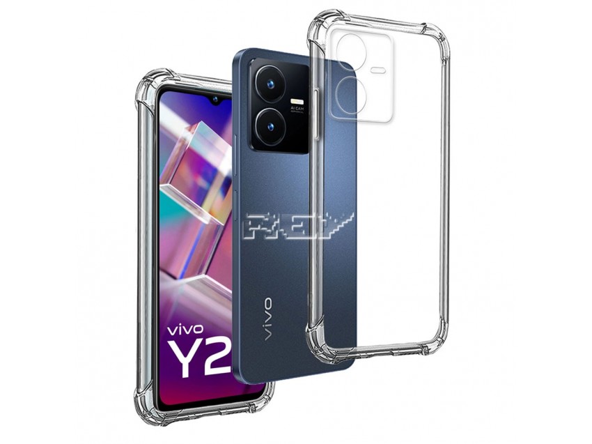Funda Anti-Shock VIVO Y22 Silicona Esquinas Reforzadas