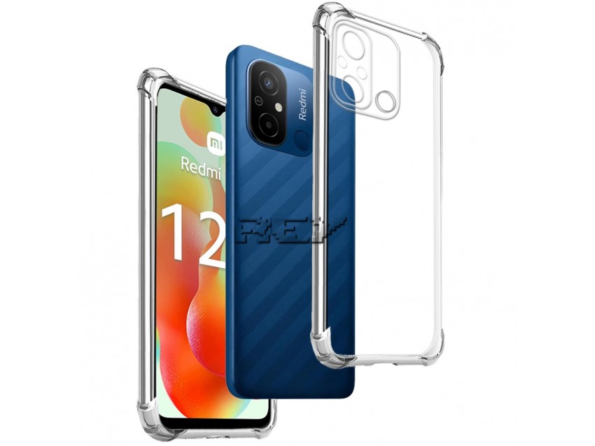 Funda Anti-Shock XIAOMI REDMI 12C Silicona Esquinas Reforzadas
